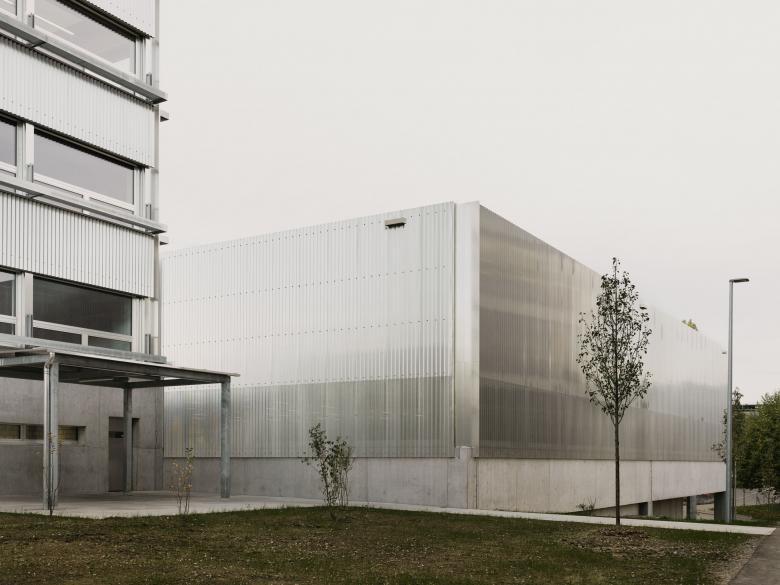 Modern industrial building used as OperionC project impact visual